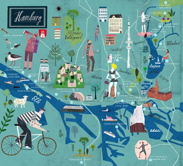 Hamburg – Martin Haake Illustrations